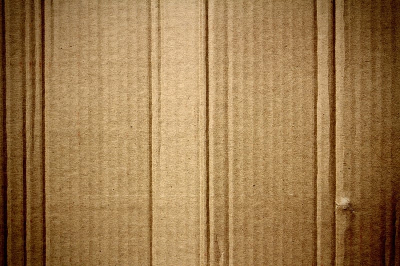 Recycled cardboard crafts